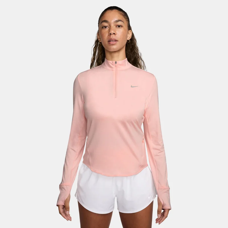Nike Women's Swift Dri-FIT UV 1/4-Zip Running Top